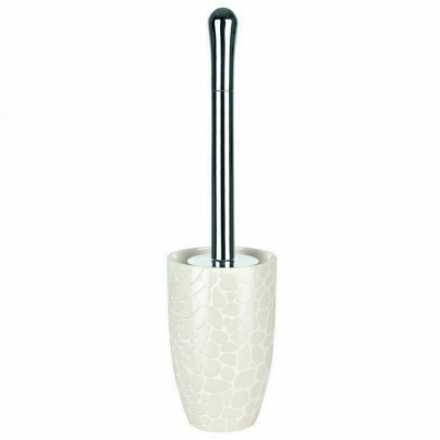 Ерш для унитаза Spirella Darwin Pebble, белый