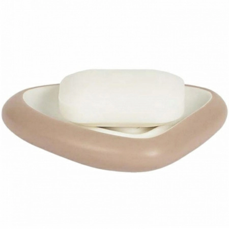 1 Мыльница Spirella Etna, цвет коричневый фото 1