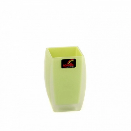 Стакан для зубных щеток Spirella Freddo, светло-зеленый фото 1