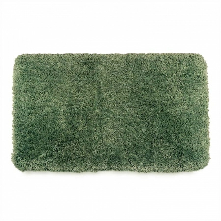 Полноразмерное изображение Коврик для ванной 70x120см Spirella Highland, базилик фото 1