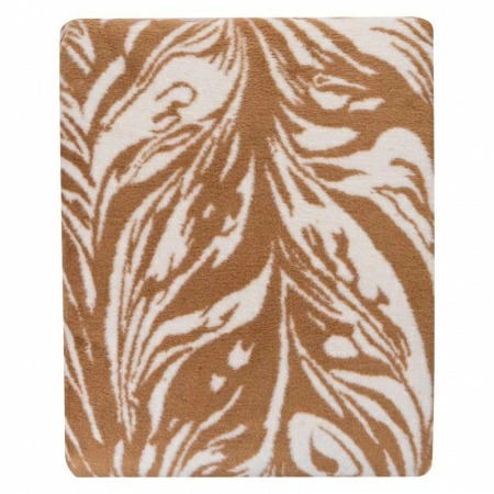 2 Плед 150x200см Pappel Scotch Jacquard, песочный фото 4