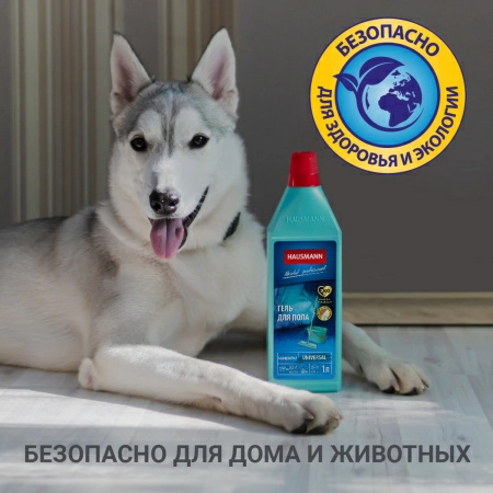 6 Гель для мытья пола Hausmann универсальный 1л фото 6