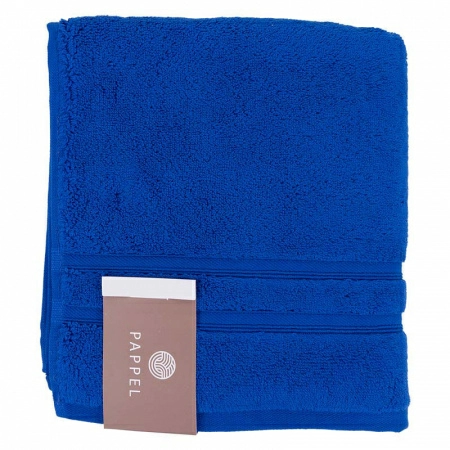 2 Полотенце махровое 50x100см Pappel Cirrus/S, цвет синий фото 2