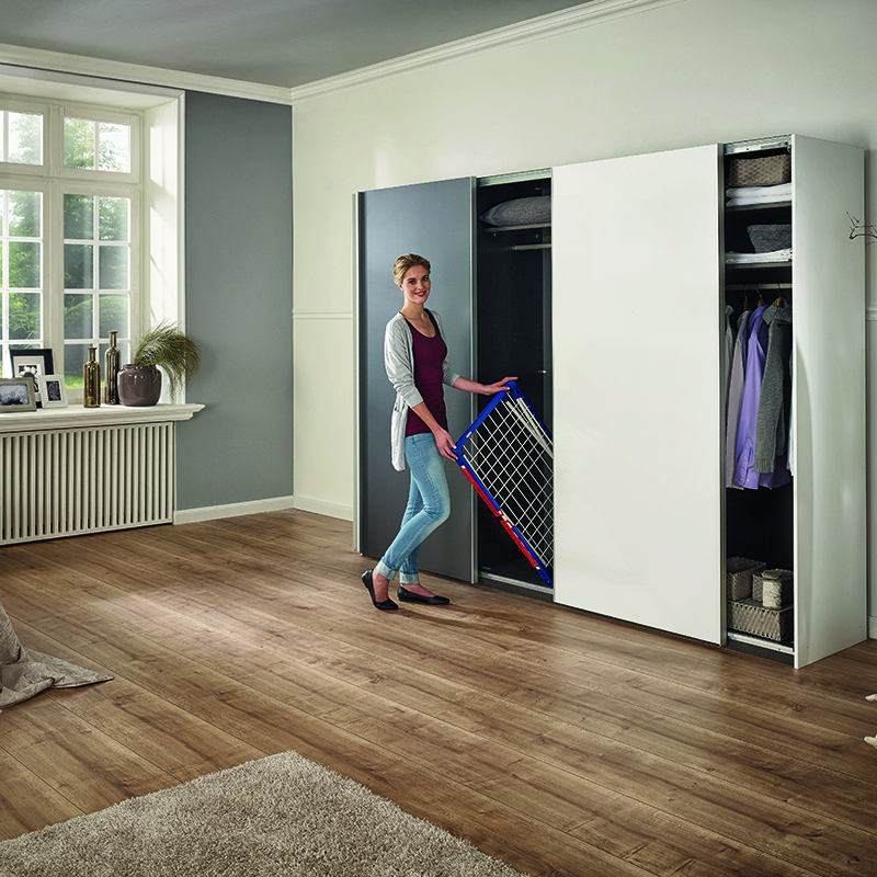 Сушилка для белья напольная, Leifheit Pegasus 150 Solid Slim, 55см фото 5