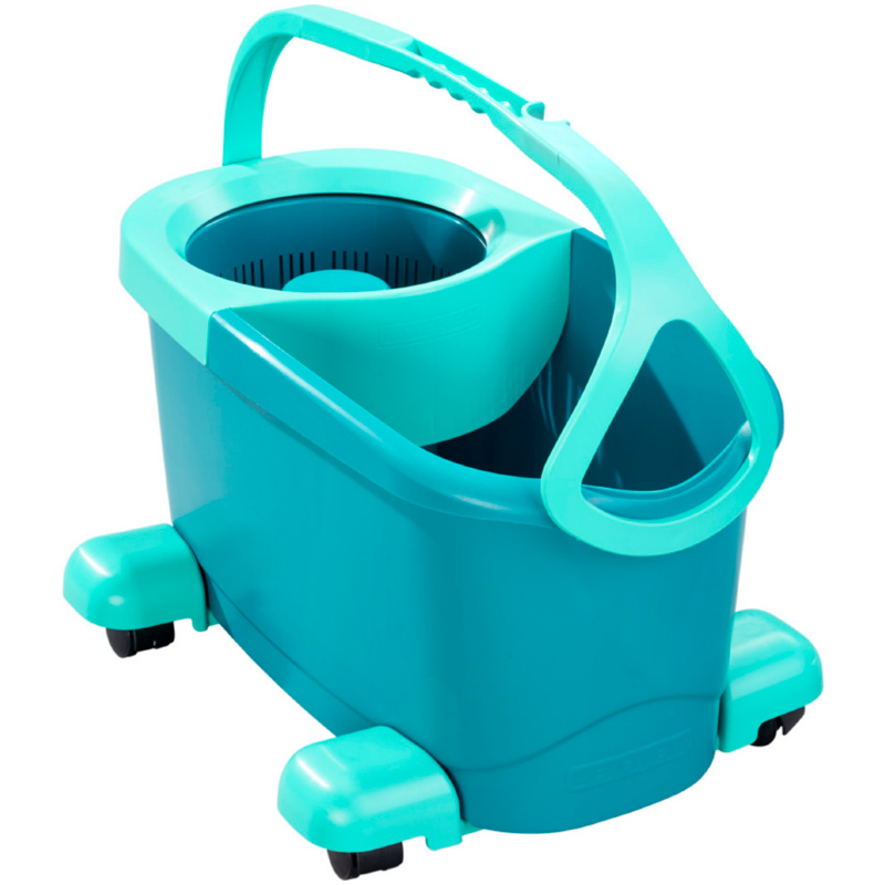 Набор для уборки Leifheit Clean Twist швабра и ведро с отжимом на колесиках фото 4