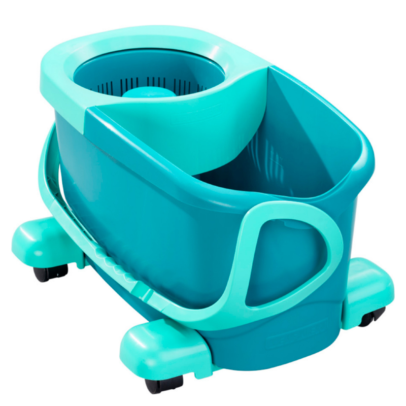 Набор для уборки Leifheit Clean Twist швабра и ведро с отжимом на колесиках фото 5