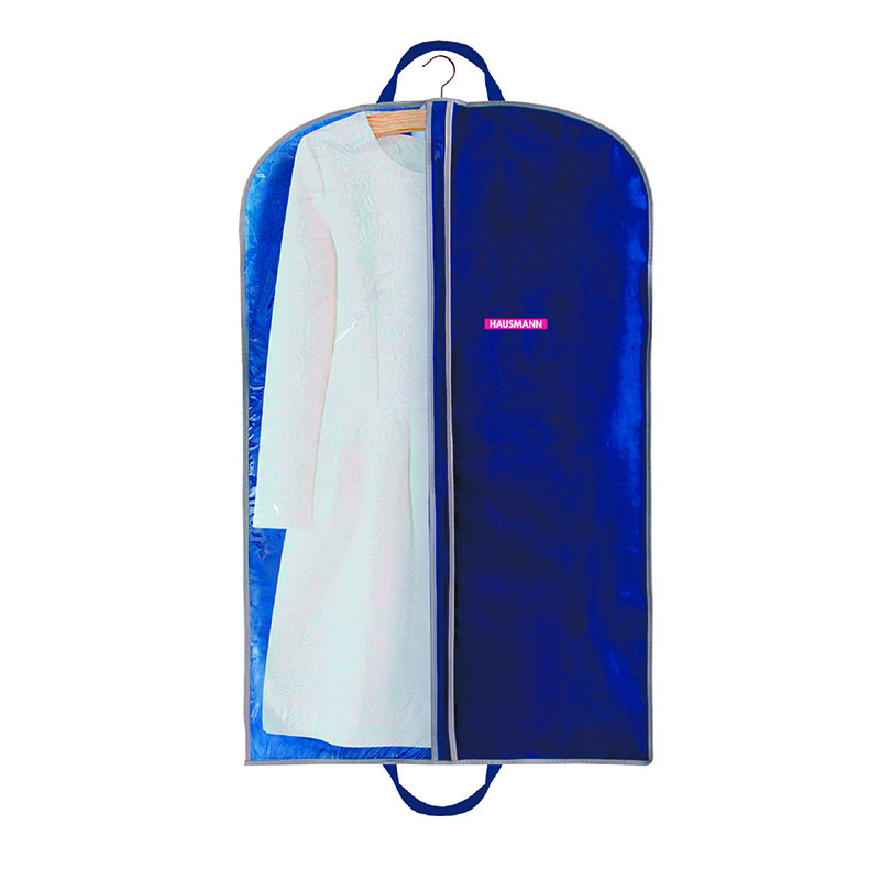 Чехол для одежды Hausmann 100x60см, синий фото 4