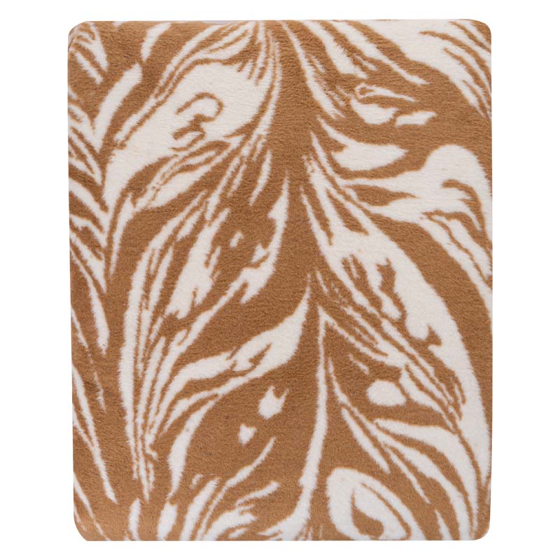 Плед 150x200см Pappel Scotch Jacquard, песочный фото 2