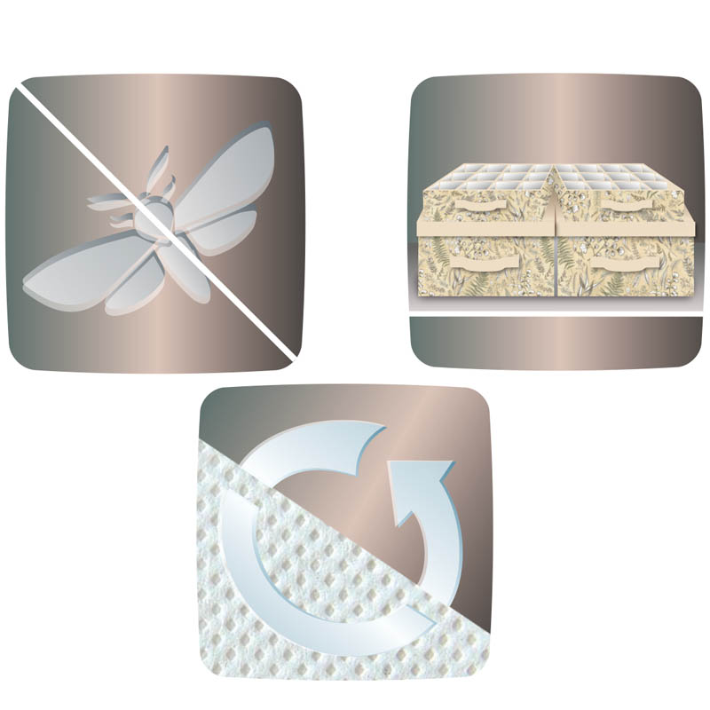 Чехол для одежды Hausmann Herbarium 137x60см фото 3