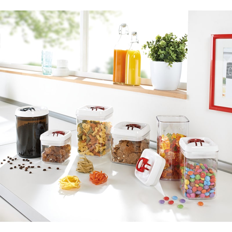 Контейнер квадратный для хранения Leifheit Fresh&Easy 0,4л фото 2