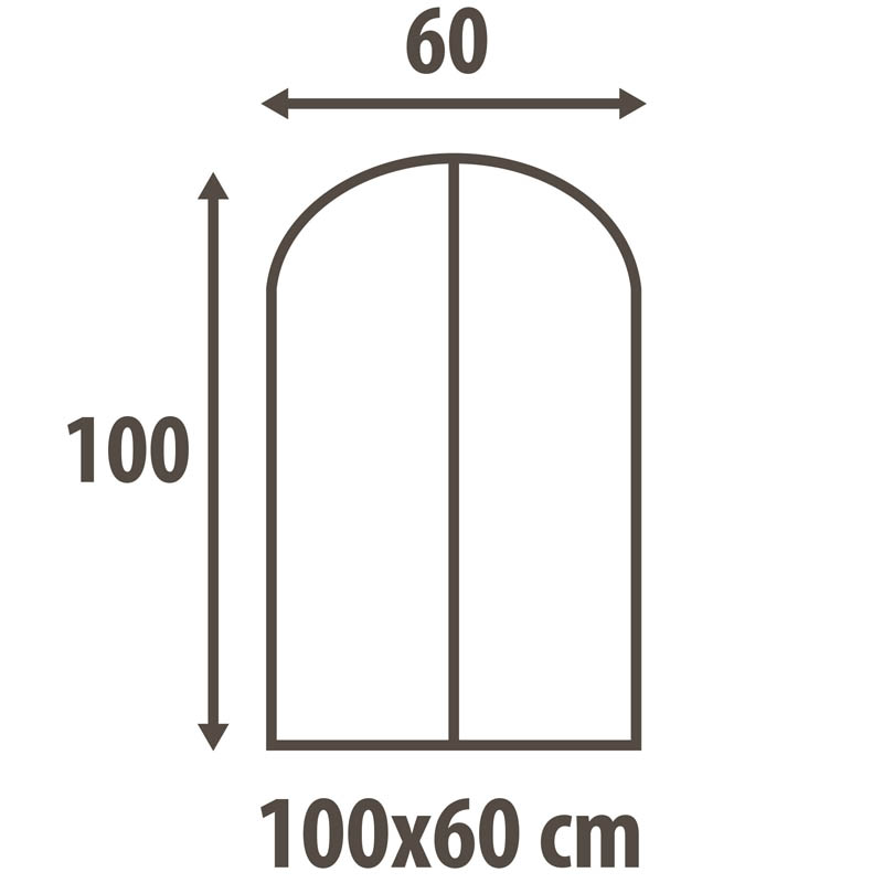 Чехол для одежды Hausmann Herbarium 100x60см фото 2
